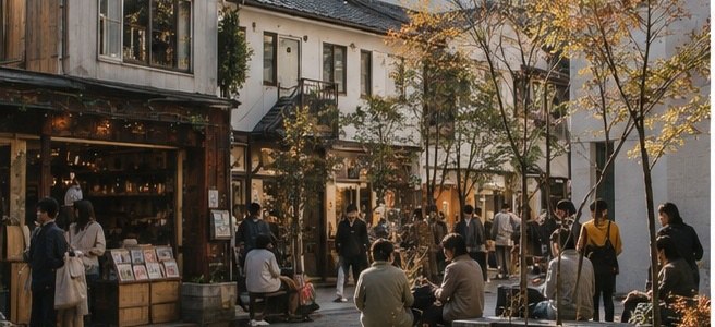 Illustrative Tokyo atmosphere: Shimokitazawa